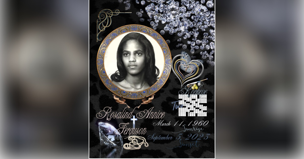 Rosalind Ferguson Obituary September 5, 2023 Chapel of Angels
