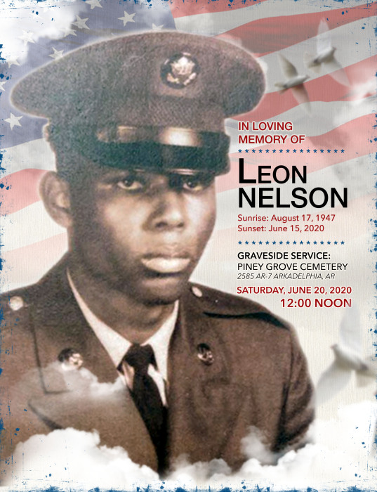 Leon Nelson Obituary June 15, 2020 Mitchell Funeral Home