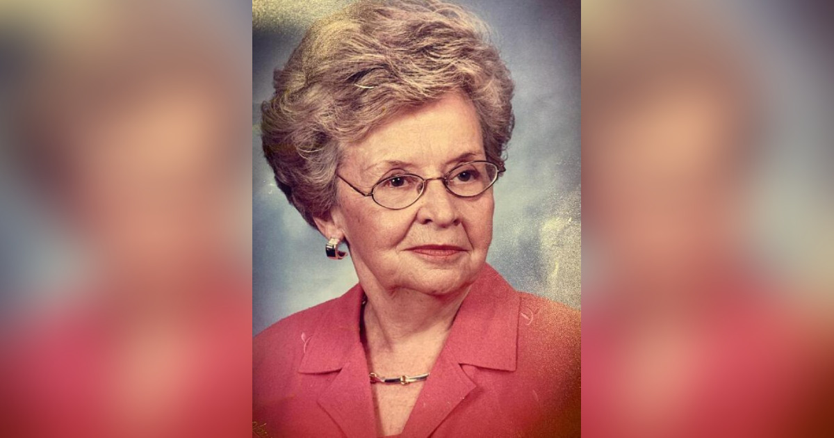 Lois Ward Obituary November 4, 2023 Lewis and Ferguson Funeral Home