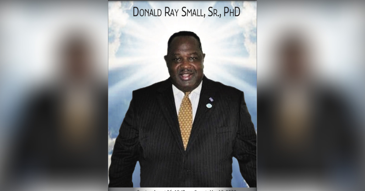 Dr. Donald Small Obituary May 13, 2022 Union Community Funeral Home