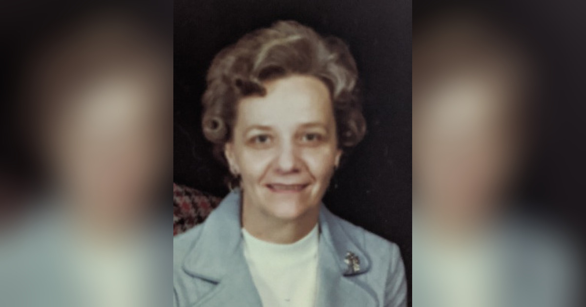 Alice McClure Obituary November 12, 2022 McIlvaineSpeakman Funeral