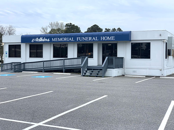 Adkins Memorial Funeral Home | Elizabeth City NC funeral home and cremation