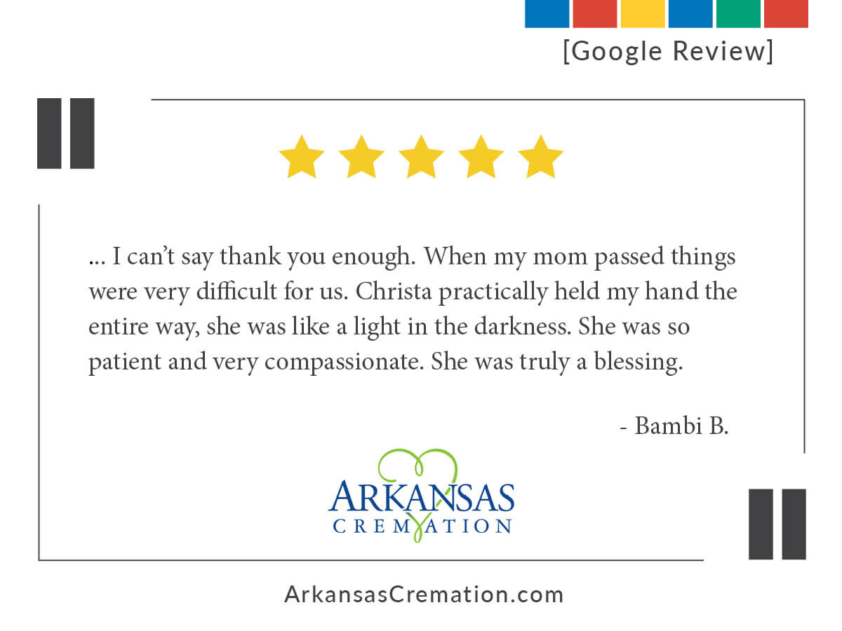 Arkansas Cremation Request Cremation Service Info