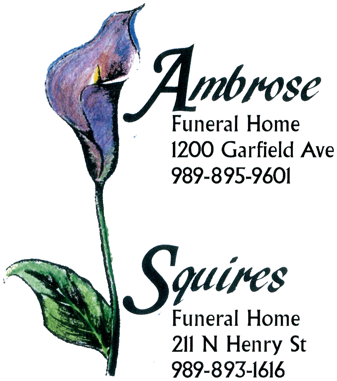 Services Ambrose and Squires Funeral Homes Bay City MI funeral home