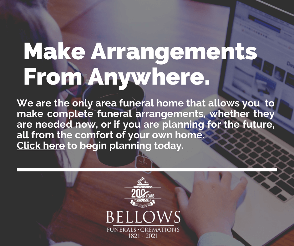 Bellows Funeral Chapel funeral arrangements online