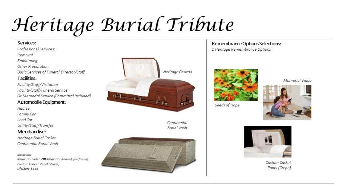 Traditional Burial BohnMatich Funeral Home Ambridge PA funeral
