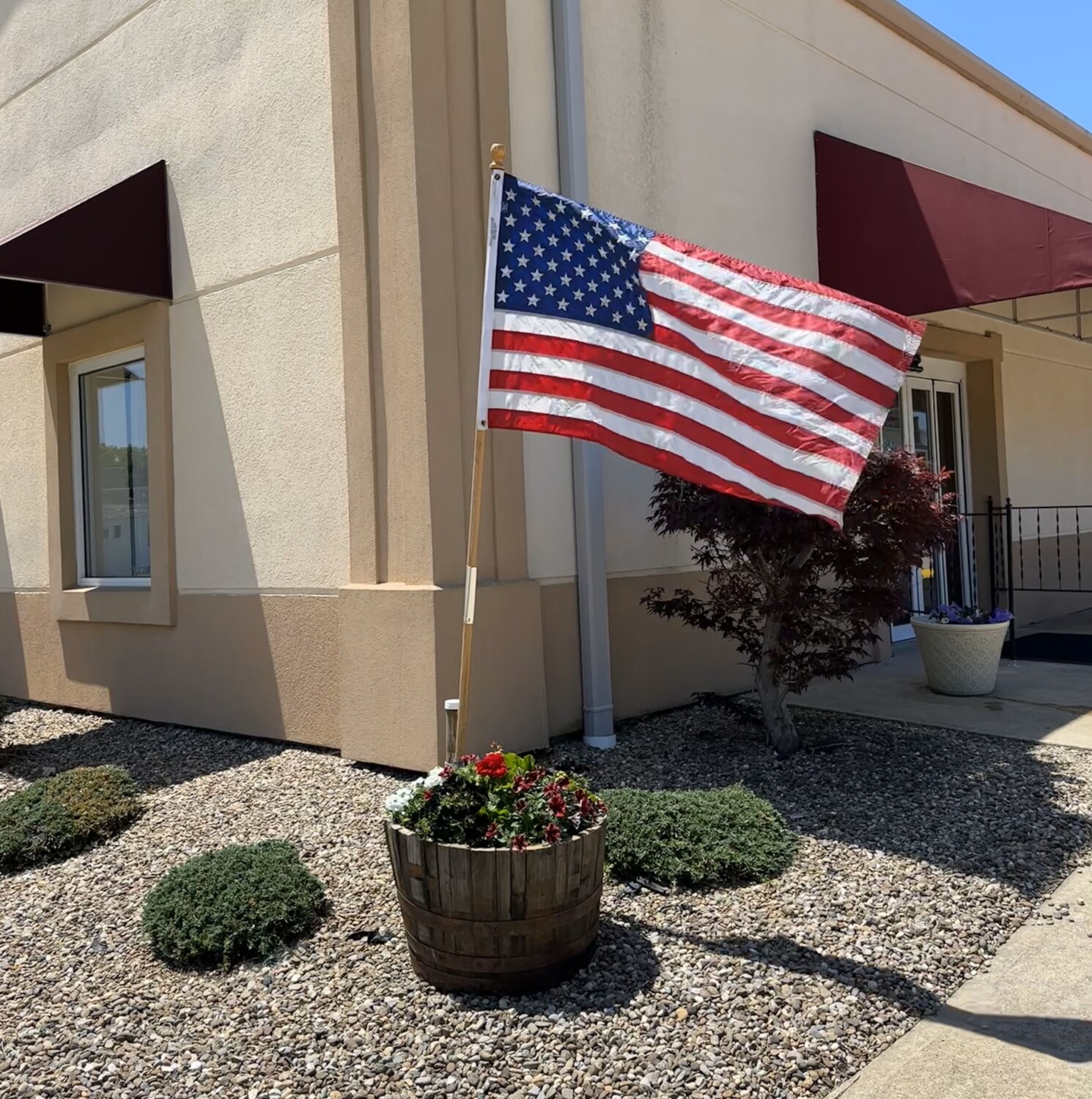 Chandler Funeral Home Flag For Veterans