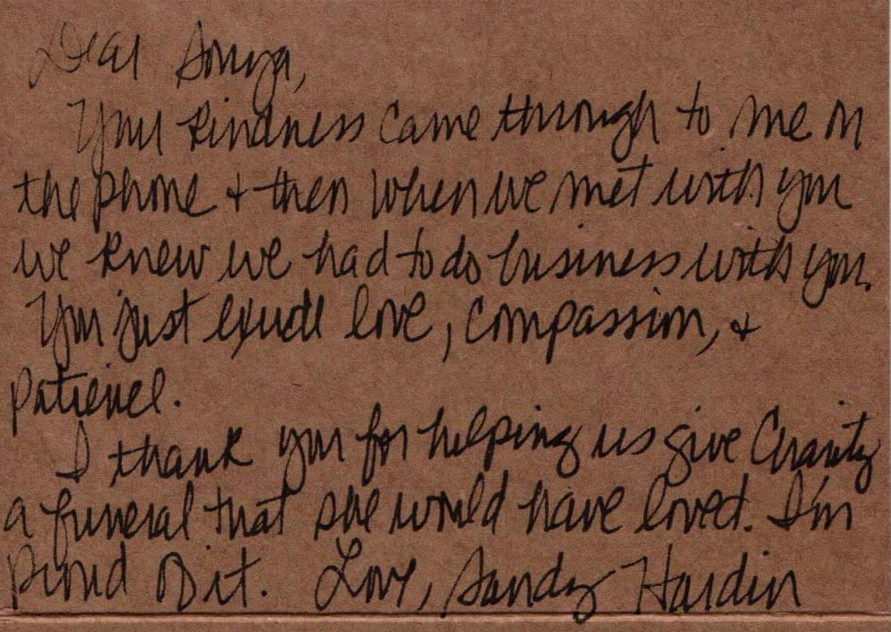 Testimonials Cone Funeral Home Bowling Green KY funeral home and