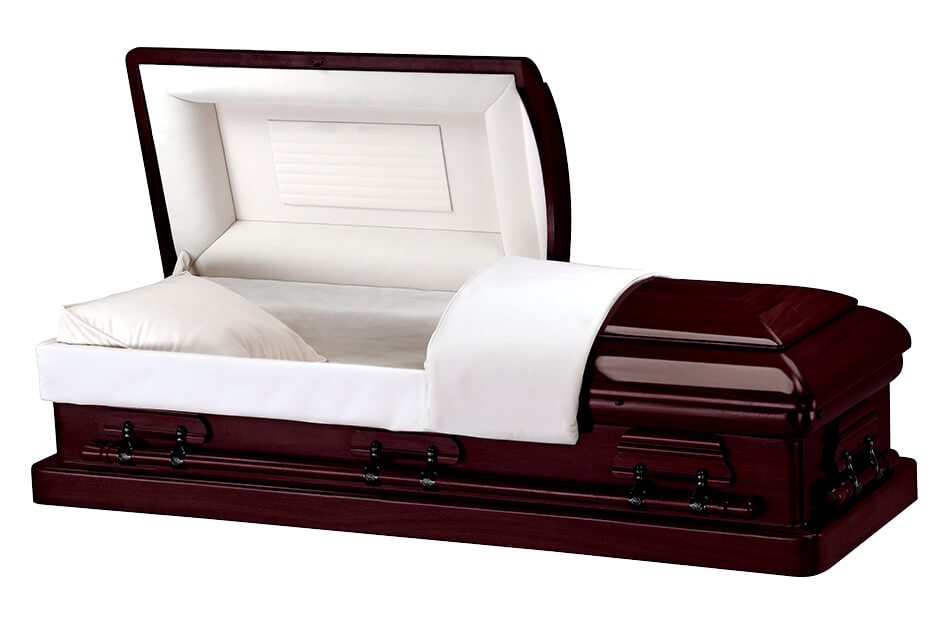 Hardwood Caskets Cozine Memorial Group Wichita KS funeral home and cremation Wichita KS