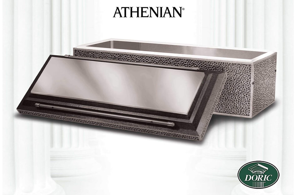 Doric Concrete Burial Vaults Cozine Memorial Group Wichita KS