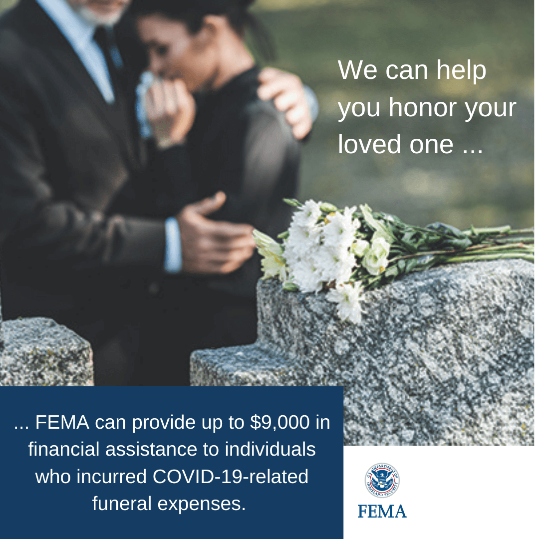 FEMA Funeral Assistance Eastman Funeral Home New London OH funeral