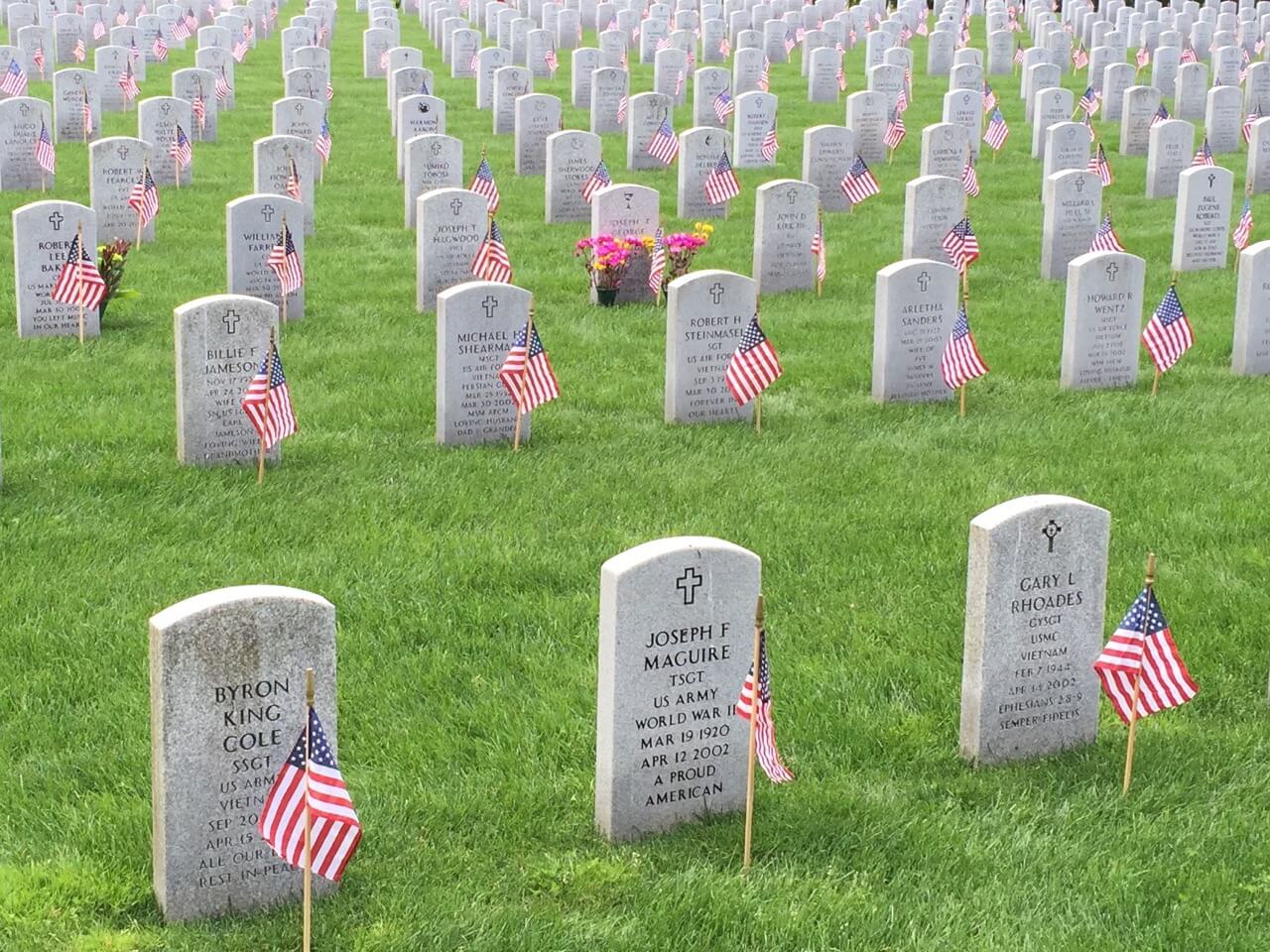 Veterans Flags Tacoma WA Funeral Home And Cremations