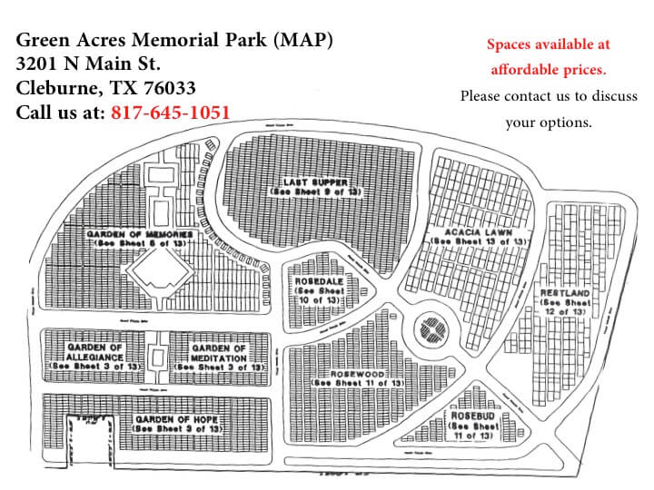 Directions to Green Acres Memorial Park Green Acres Memorial Park