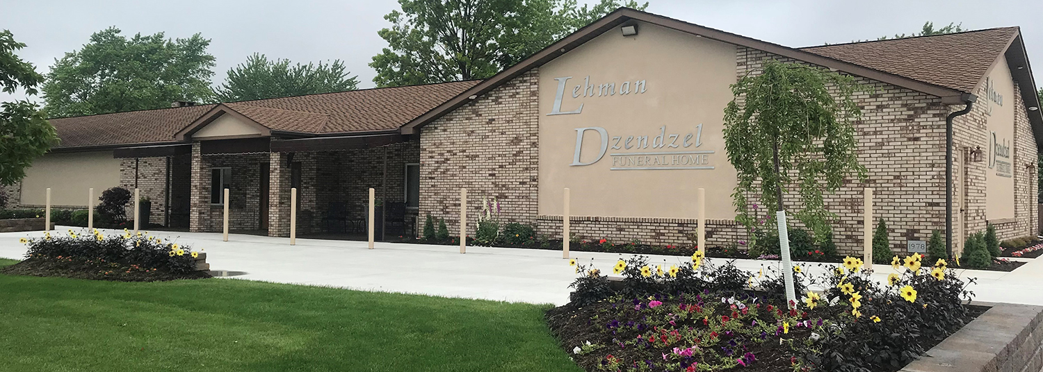 Lehman Dzendzel FH Celina OH funeral home and cremation