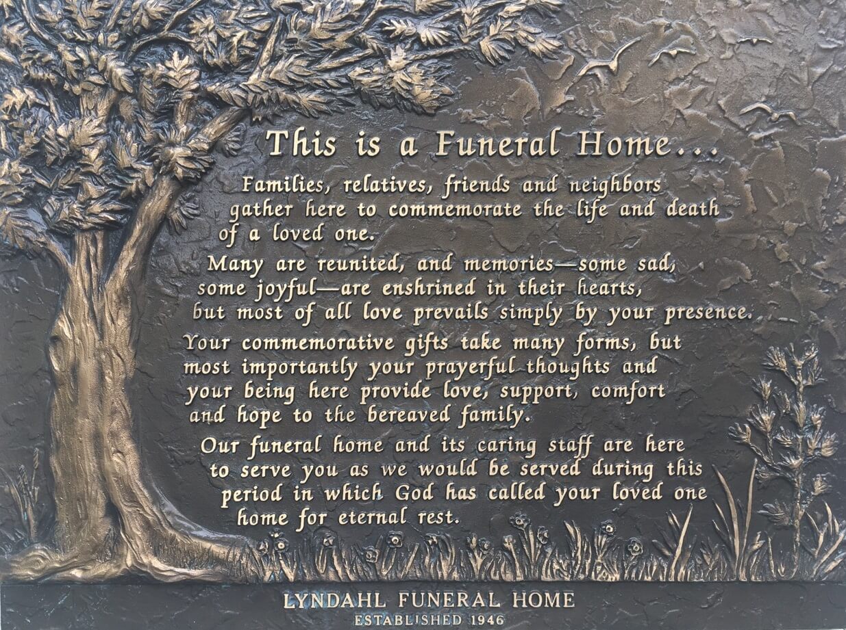 About Us Lyndahl Funeral Home & Cremation Services Green Bay WI