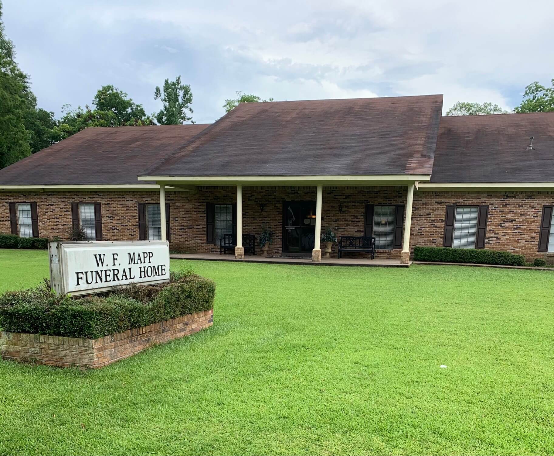 Our Location Mapp Funeral Home Forest MS funeral home and cremation