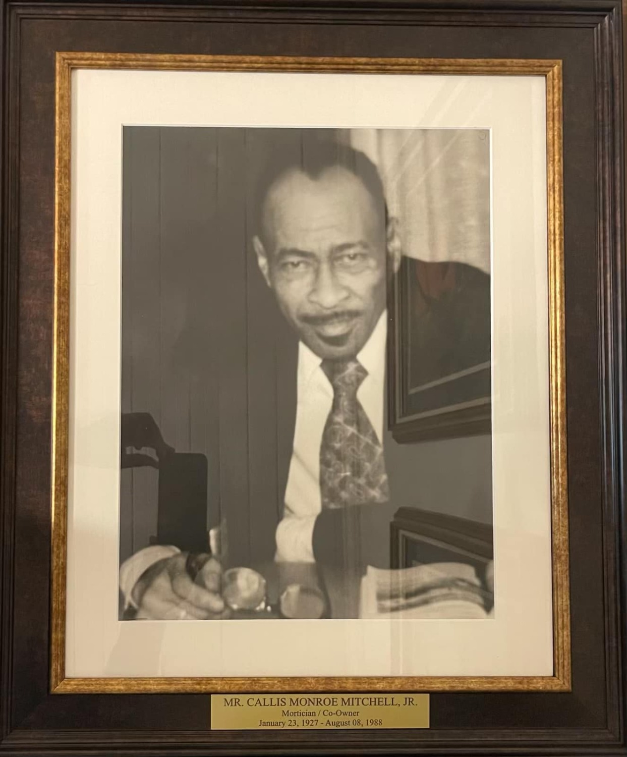 Portrait of Mr. Callis Mitchell, Jr.