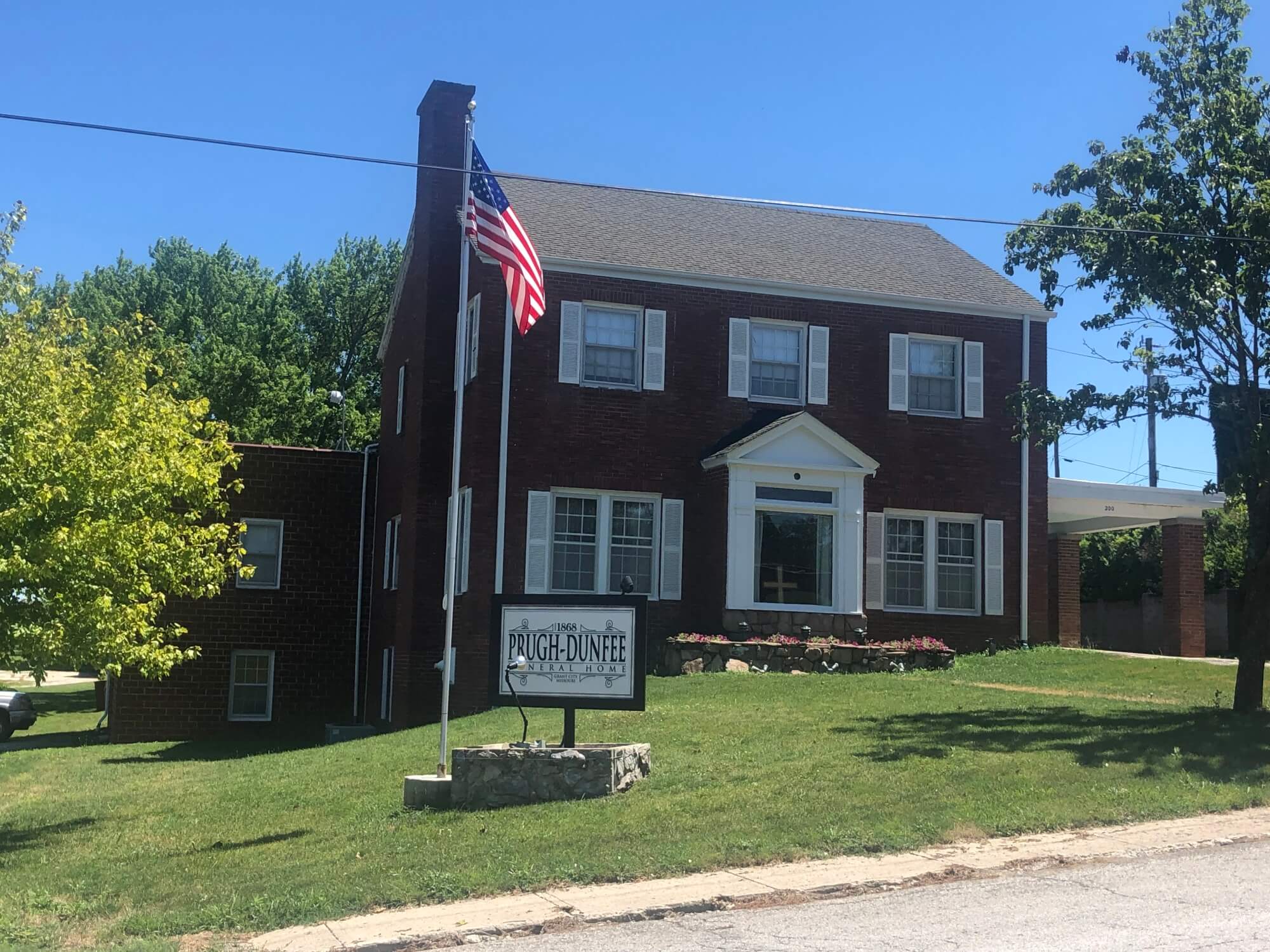 PrughDunfee Funeral Home Grant City MO funeral home and cremation
