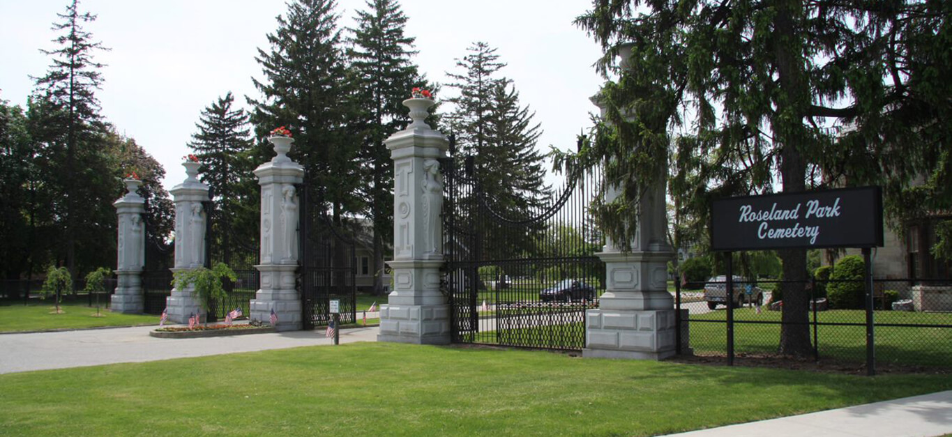 Roseland Park Cemetery Berkley MI funeral home and cremation