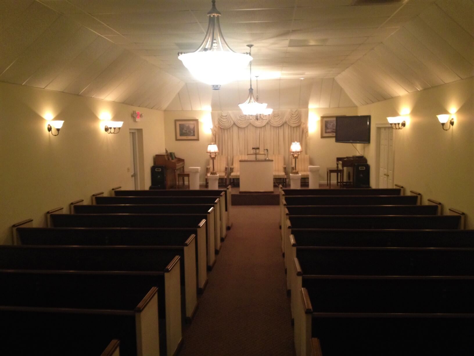 Our Facility Rainge Memorial Chapel Inc. Blackshear GA funeral home