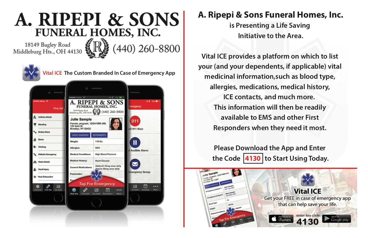 Middleburg Heights A. Ripepi & Sons Funeral Home Middleburg Hts OH