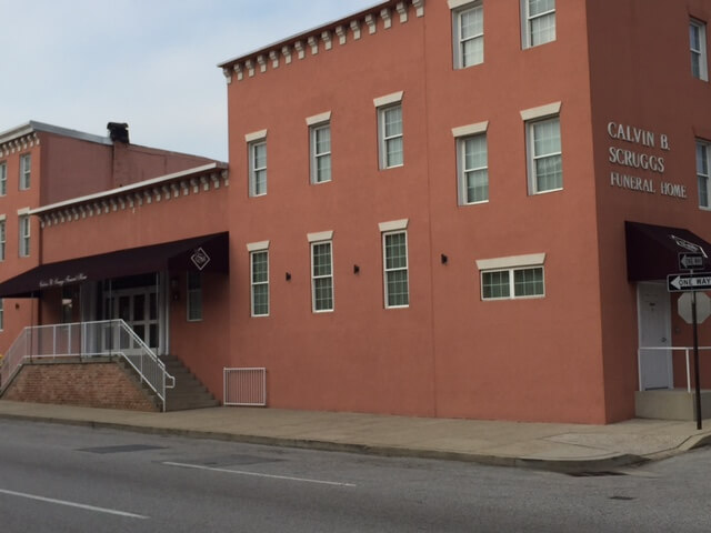 Calvin B. Scruggs Funeral Home | Baltimore MD funeral home and cremation