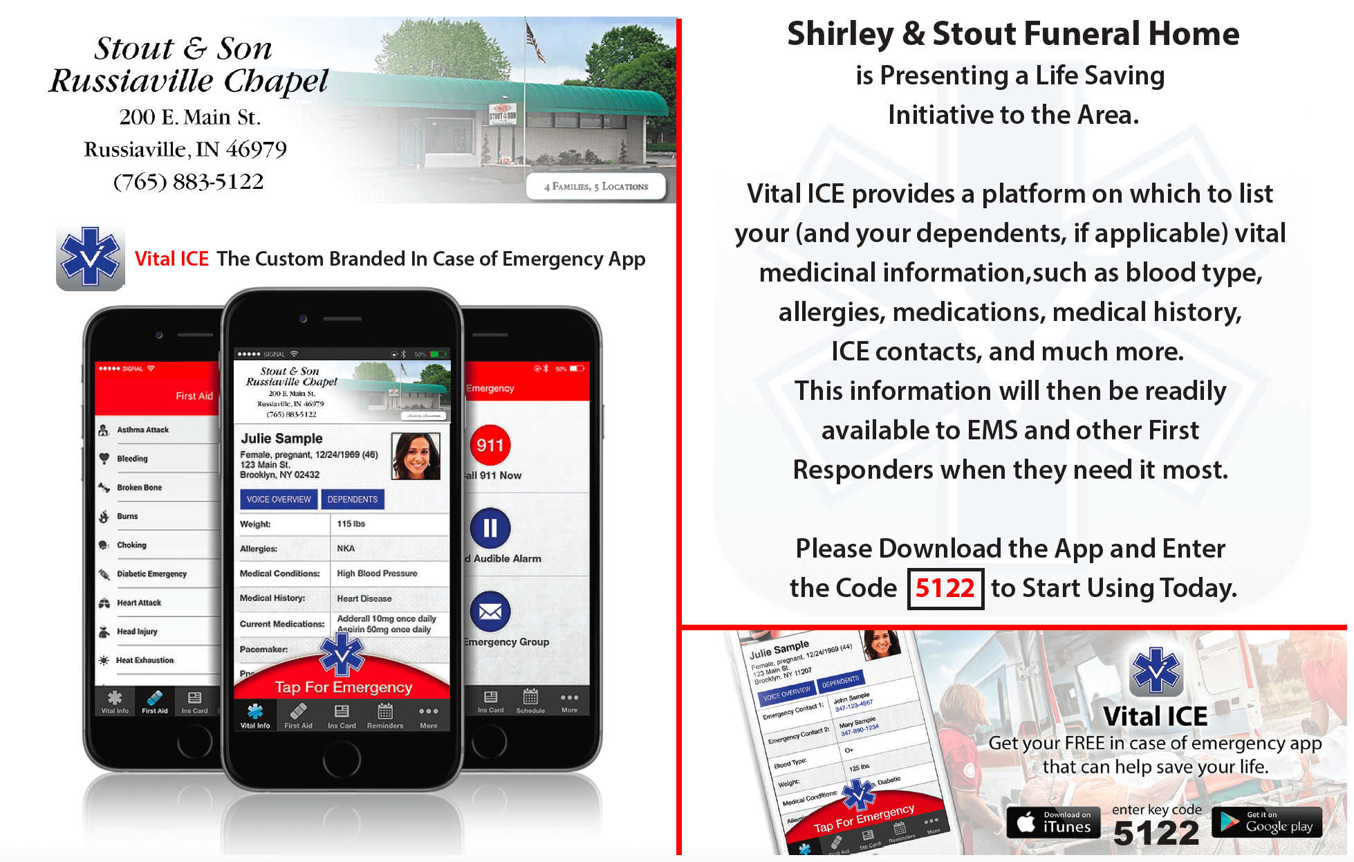 Stout and Son Funeral Home Shirley & Stout, Hasler & Stout, Stout & Son Funeral Homes Kokomo