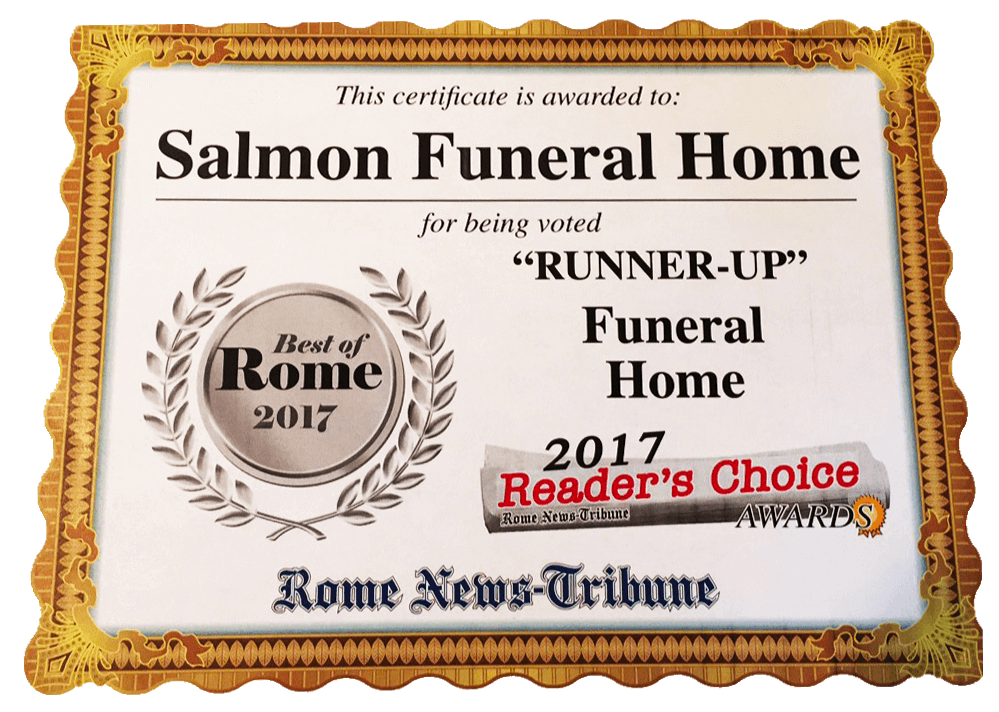 Salmon Funeral Home and Cremation Services Rome GA funeral home and