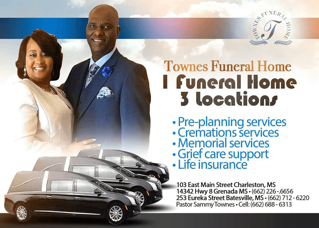 Our Services Townes Funeral Home Charleston MS funeral home and