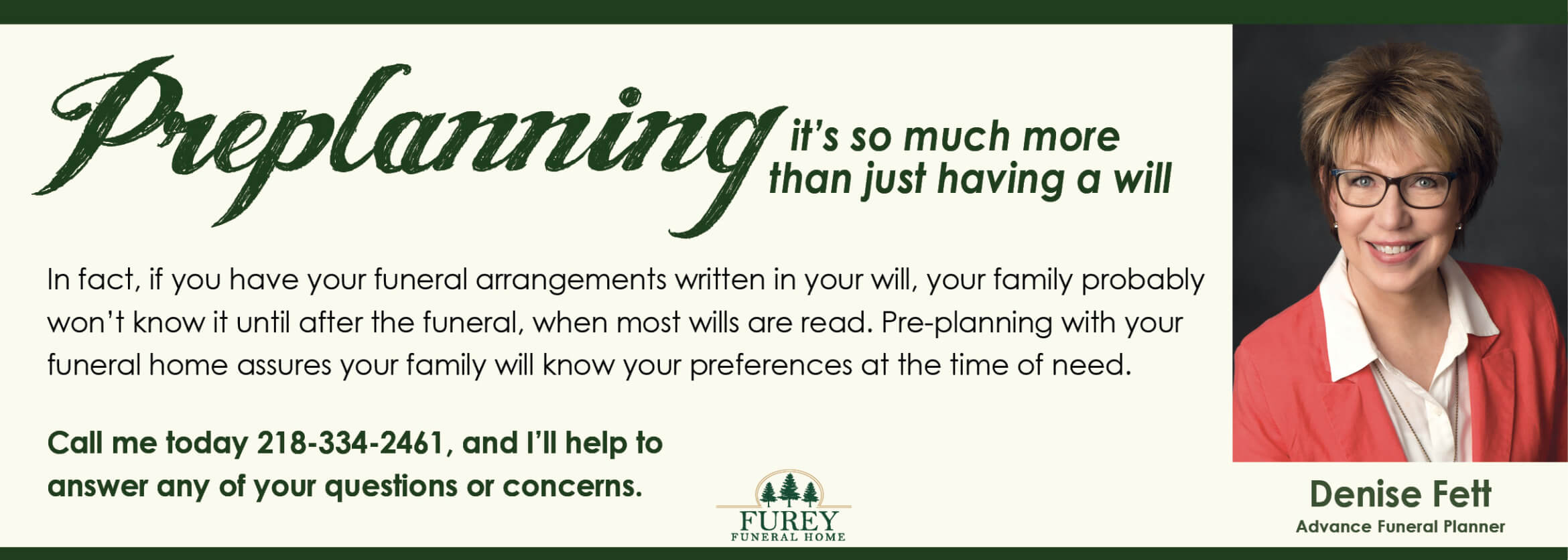 Furey Funeral Home | Frazee MN funeral home and cremation