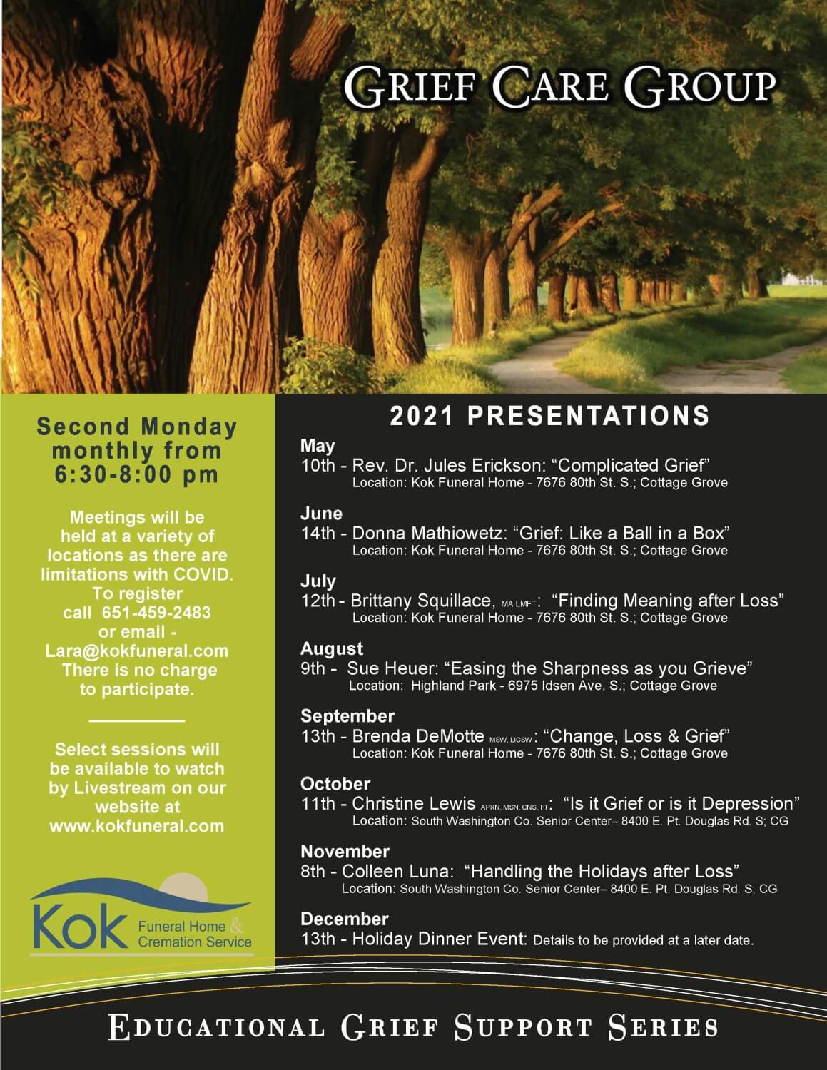 Kok Funeral Home & Cremation Service Saint Paul Park, MN & Cottage