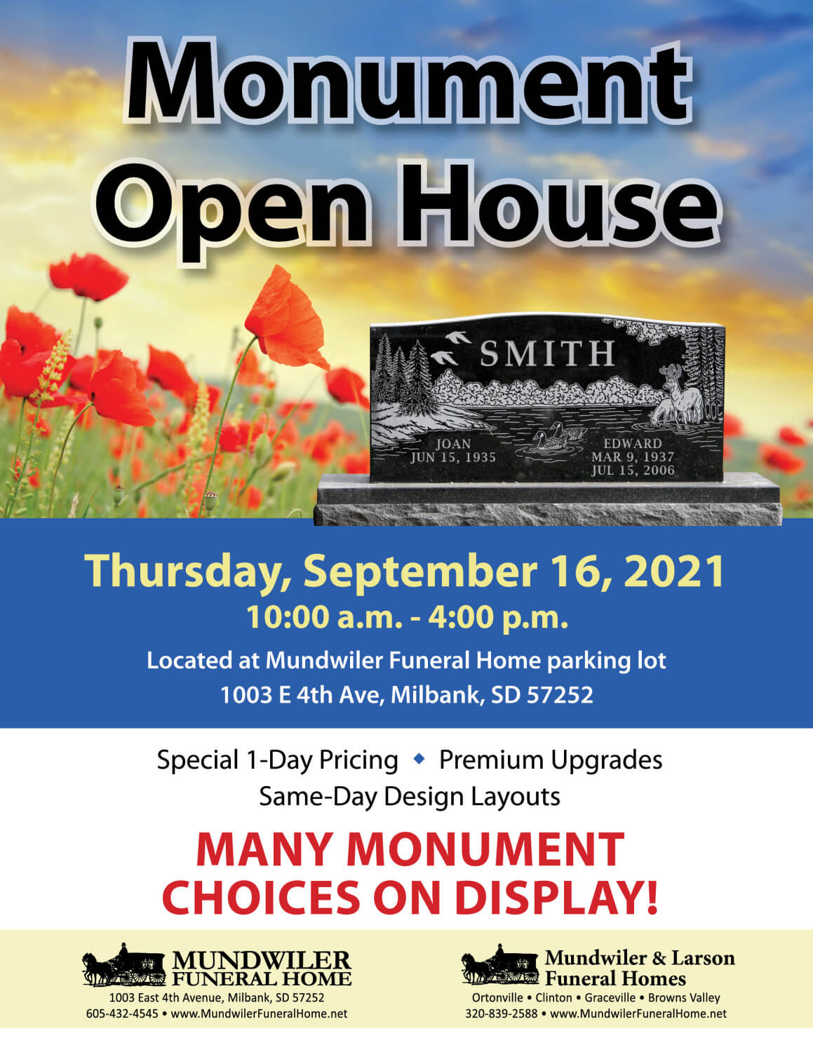 Mundwiler & Larson Funeral Homes Milbank, SD Funeral Home and Cremation