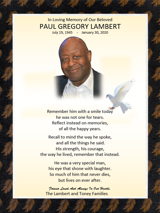 Memorial Tribute Wright Funeral & Cremation Services, Inc