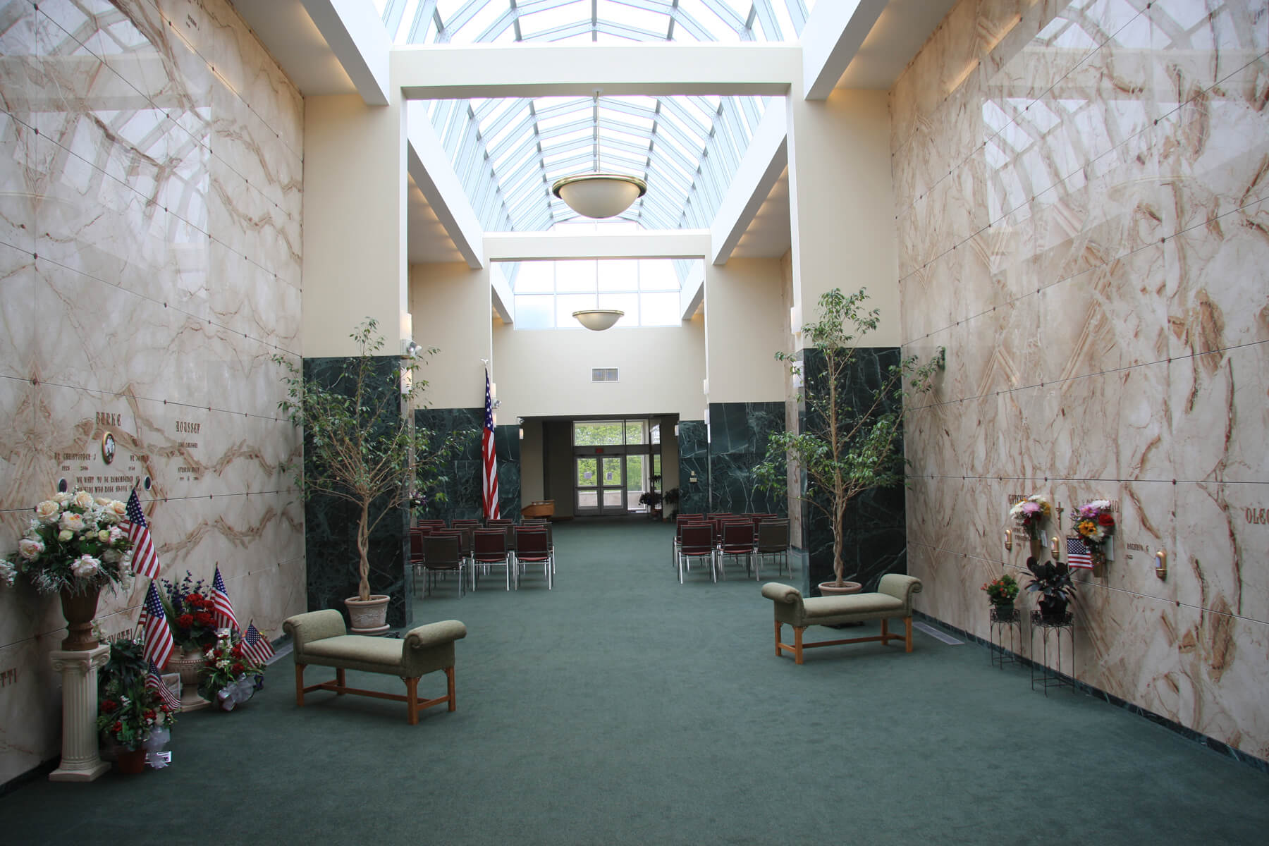 Mausoleum Washtenong Memorial Park Ann Arbor MI funeral home and