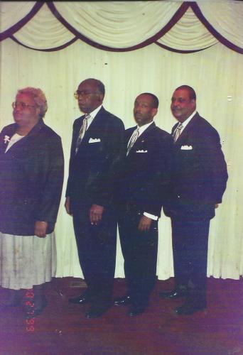 Pearl Anderson, Luther Johnson, Jr., Luther Johnson, III, James Bradley