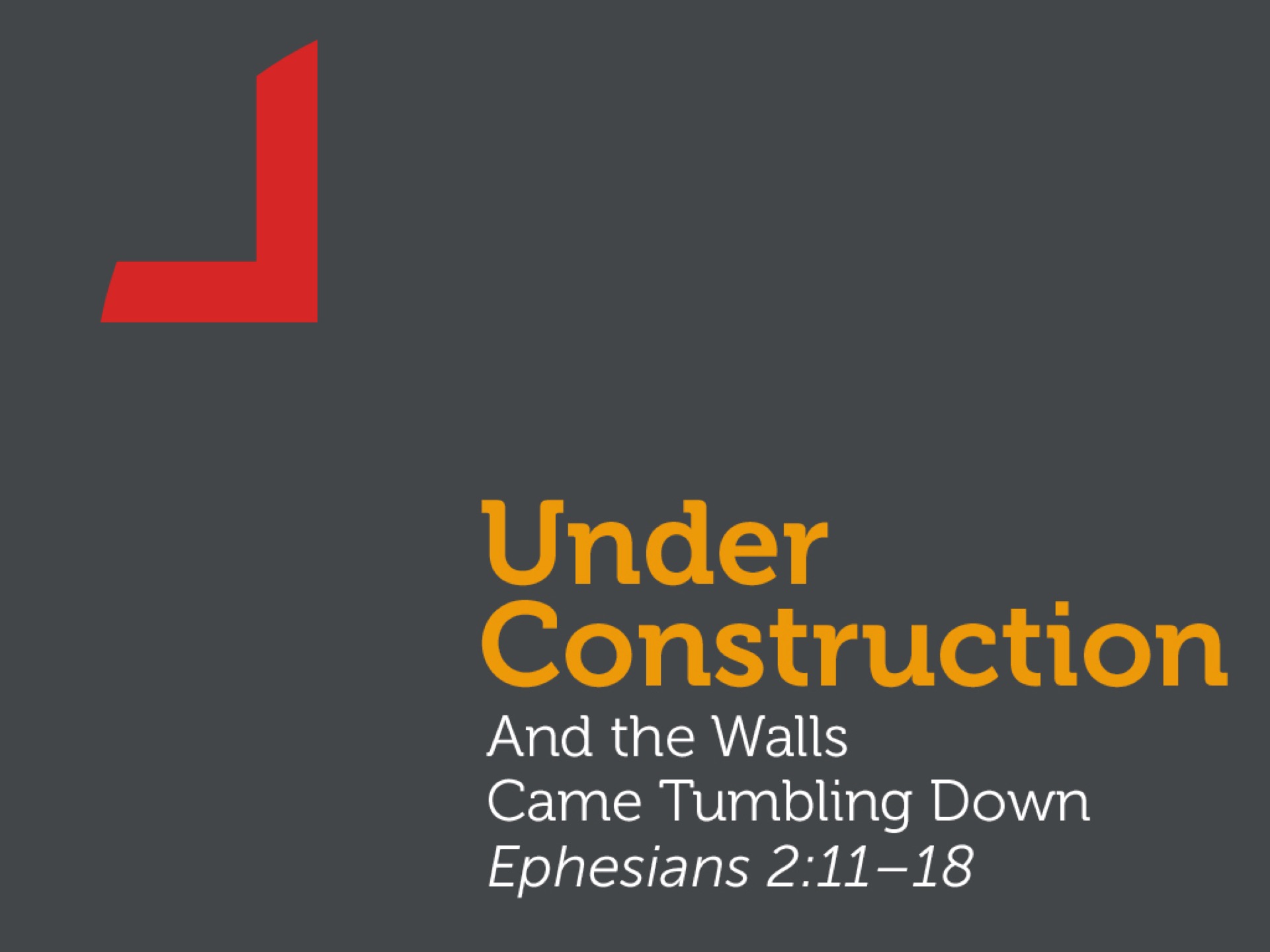 And the Walls Came Tumbling Down