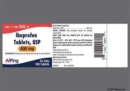 Ibuprofen 400mg Tablet