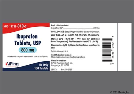 Ibuprofen 800mg Tablet