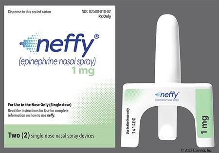 Neffy 1mg Nasal Spray package photo