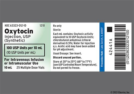 Oxytocin 10unit/ml Solution for Injection package photo