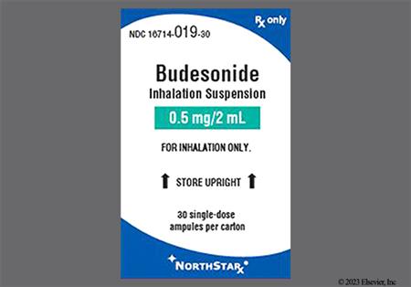 Budesonide 0.5mg/2mL Suspension for Inhalation package photo