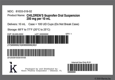 Children's Ibuprofen 200mg/10mL Suspension (Berry)