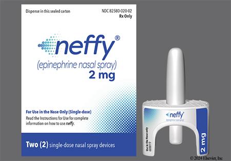 Neffy 2mg Nasal Spray package photo