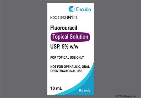 Fluorouracil 5% Topical Solution package photo