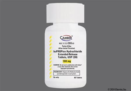 Bupropion Hydrochloride 100mg Extended-Release (SR) Tablet package photo