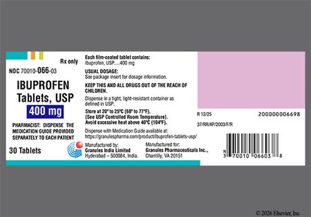 Ibuprofen 400mg Tablet