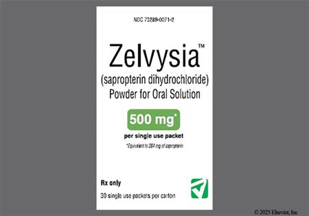 Zelvysia 500mg Powder for Solution package photo