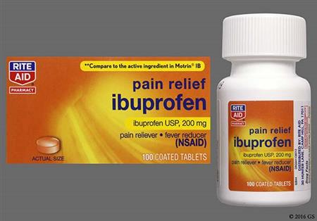 RITE AID Ibuprofen Pain Relief 200mg Tablet