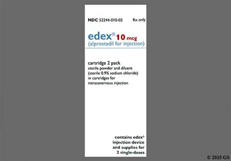 Edex Cartridge 10mcg Powder for Injection package photo