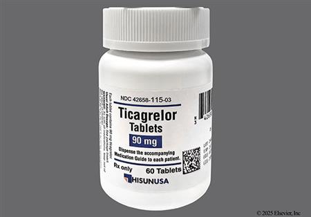 Ticagrelor 90mg Tablet package photo